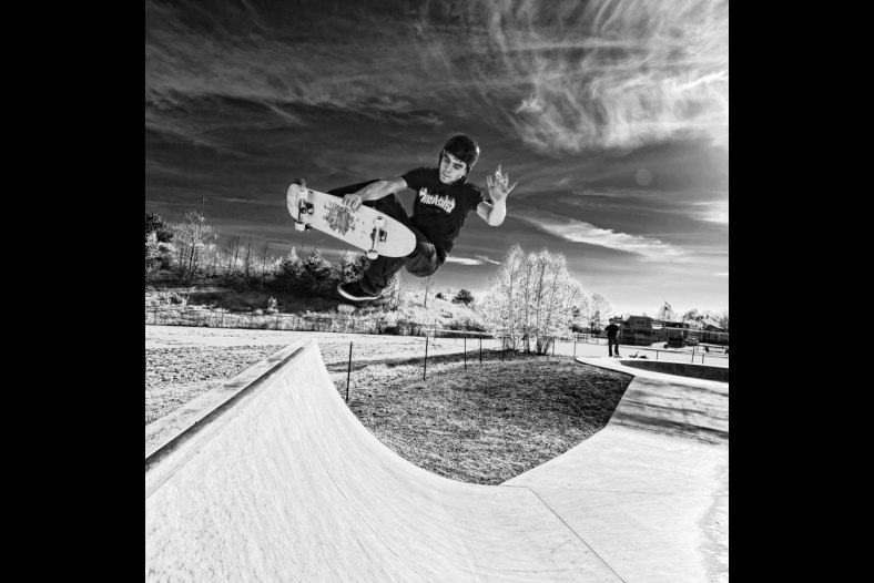 Infrared Skater